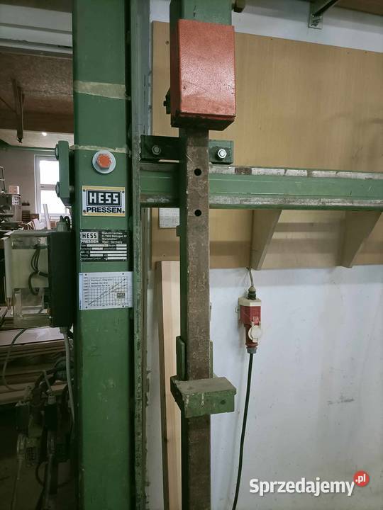 Prasa hydrauliczna ramowa marki HESS w idealnym Skrzydlice sprzedam