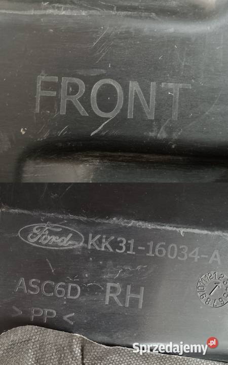 FORD TRANSIT 19 NADKOLE PRAWY PRZÓD KK3116034A Pleszew