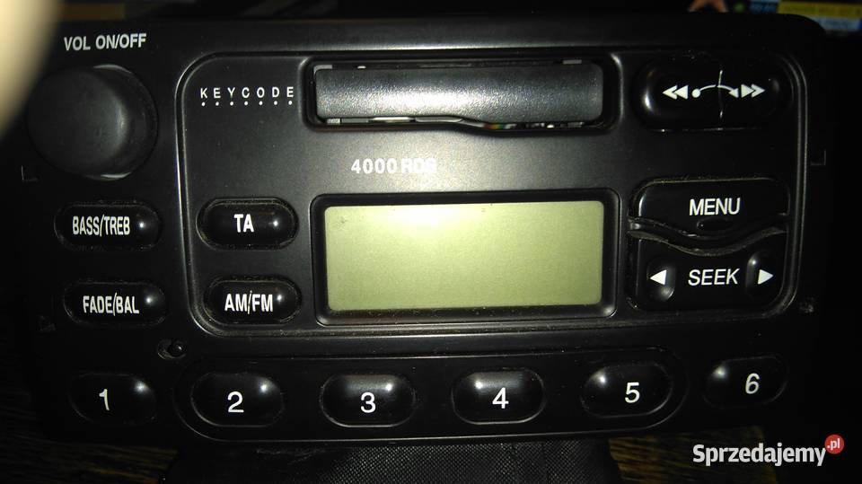 Radio z Forda Mondeo MK3 Fabryczne
