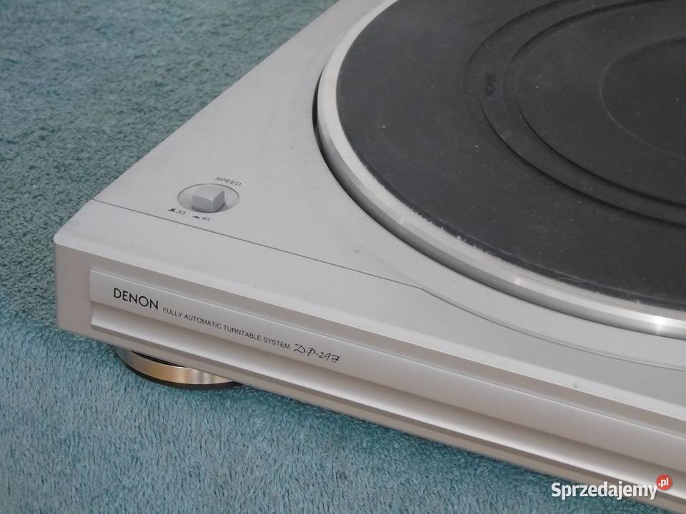 Gramofon Denon DP29F automat przedwzmacniacz Jasło