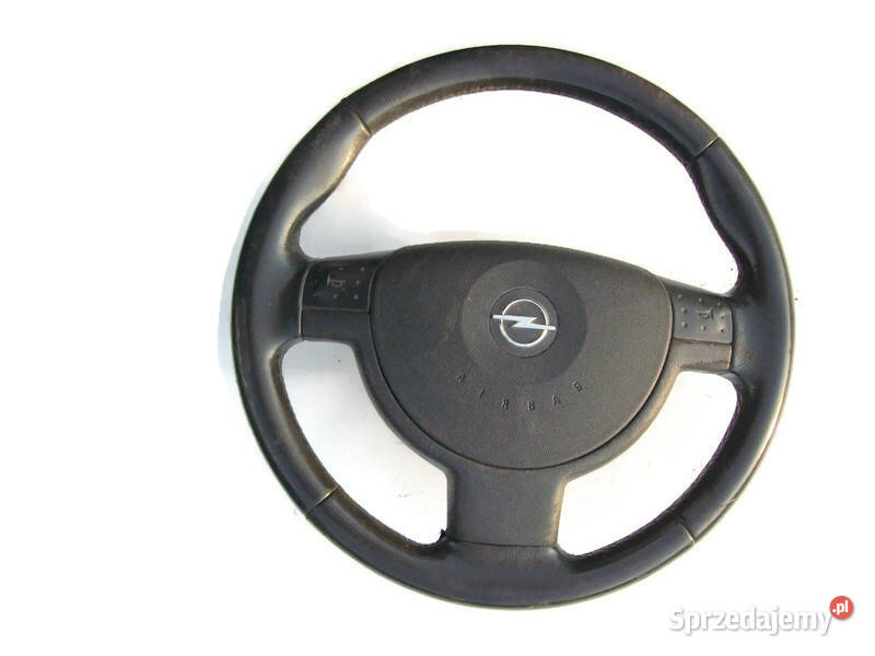 Meriva A Corsa C Kierownica skorzana z poduszka Mińsk Mazowiecki sprzedam