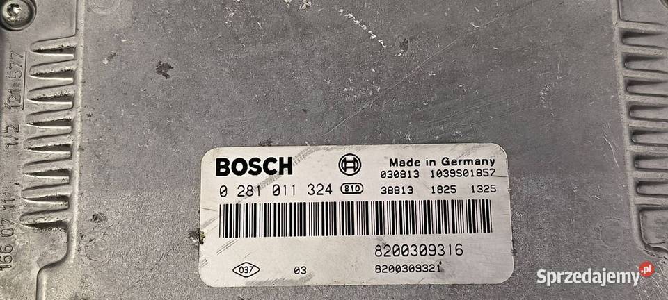 KOMPUTER RENAULT LAGUNA I LIFT 8200309316 kujawsko-pomorskie Lipno