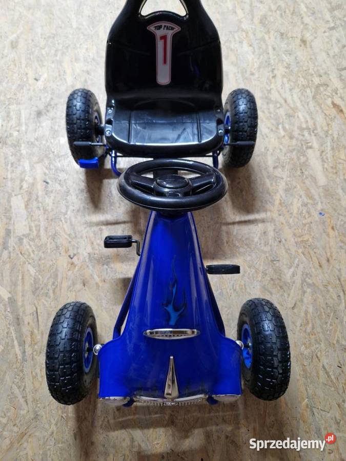 Gokart na pedały Top Racer 64 pompowane koła Głogowa