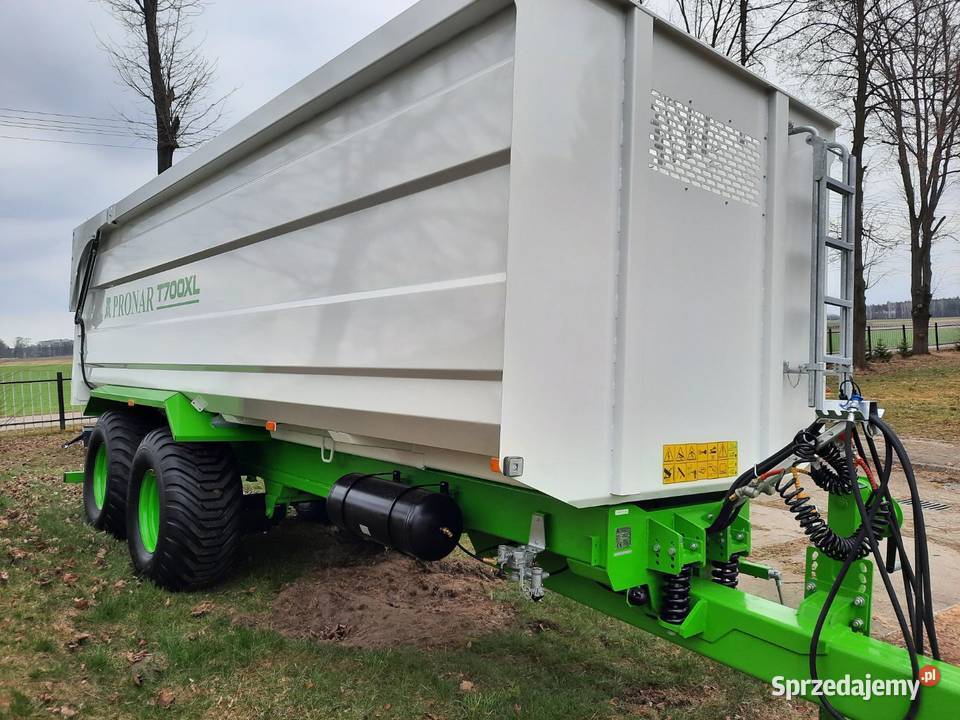 NOWA Przyczepa rolnicza skorupowa T700XL PRONAR łódzkie Opoczno