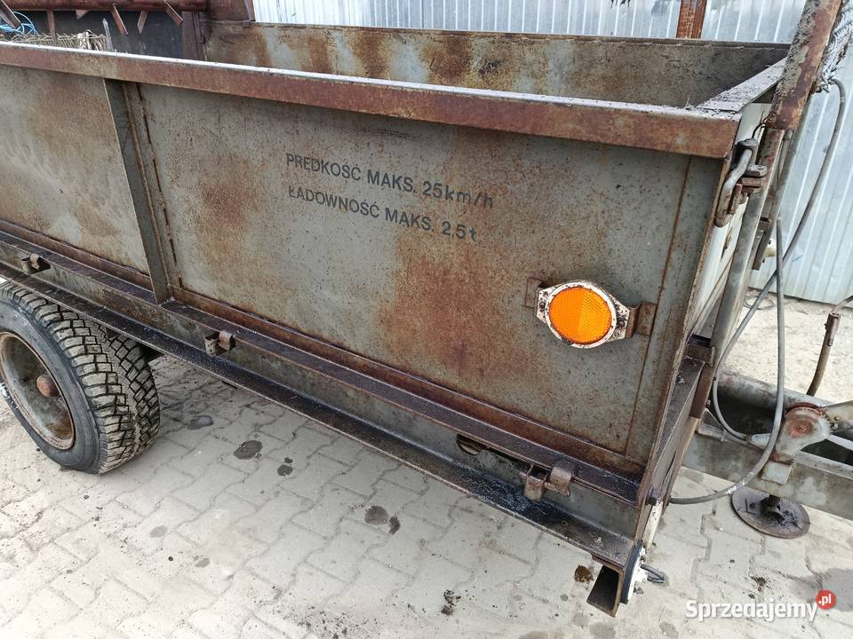Rozrzutnik obornika 25 t mały transport małopolskie Limanowa sprzedam
