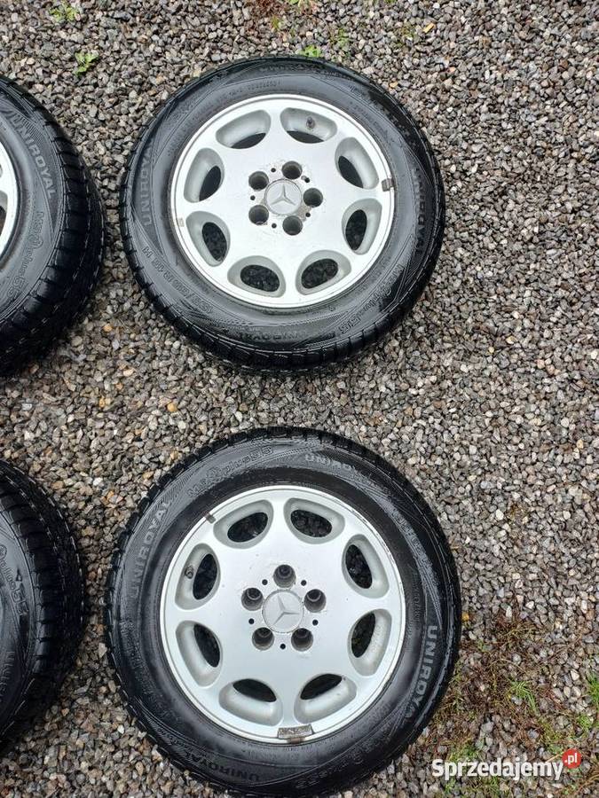 Alufelgi 15 5x112 Mercedes z oponami zimowymi Opatów sprzedam