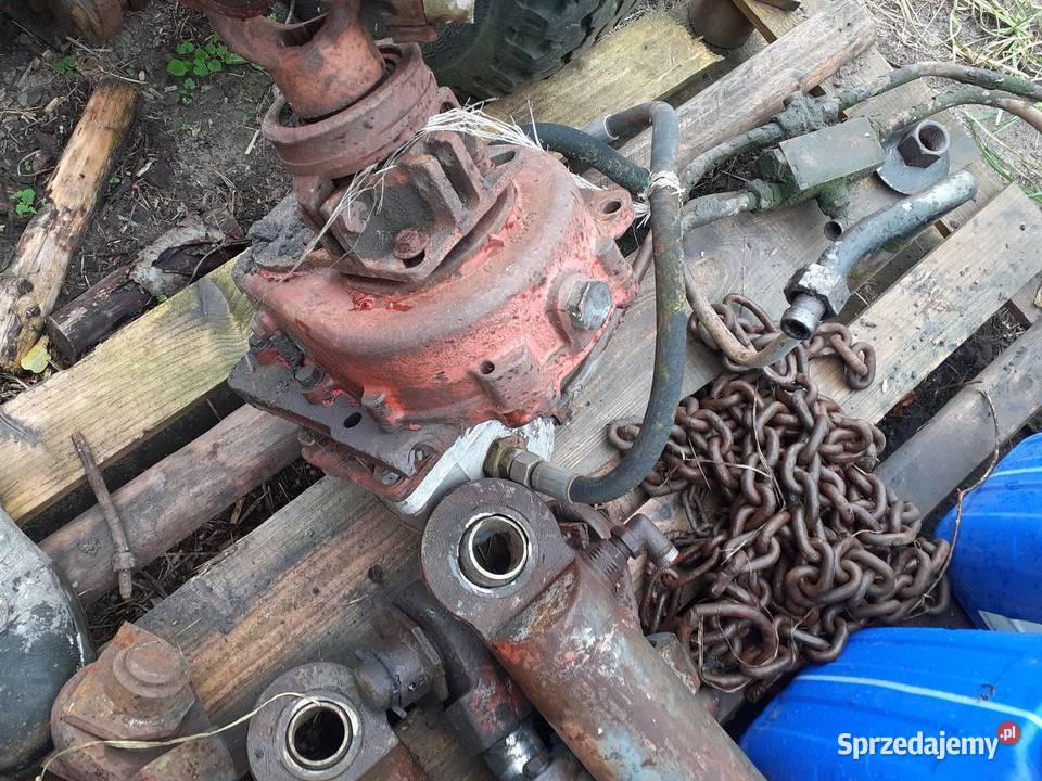 Czesci oś kola Zgrabiarka do siana deutz pająk 5 nieuszkodzony Honoratka