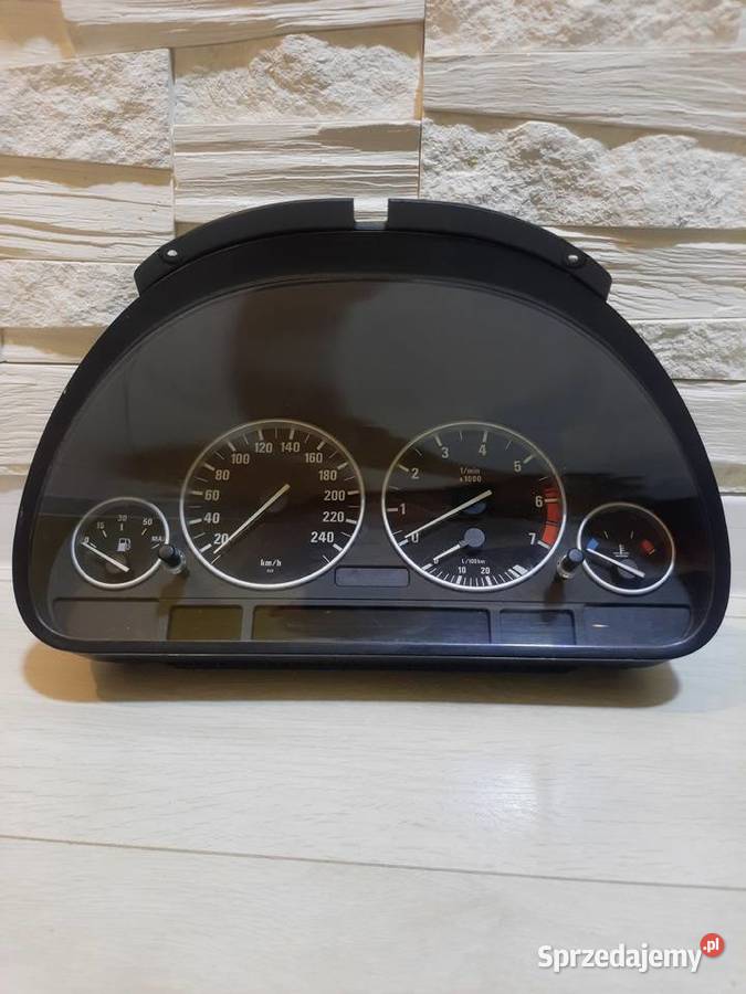 Zegary licznik do e39 benzyna ze srebrnymi Będzin sprzedam