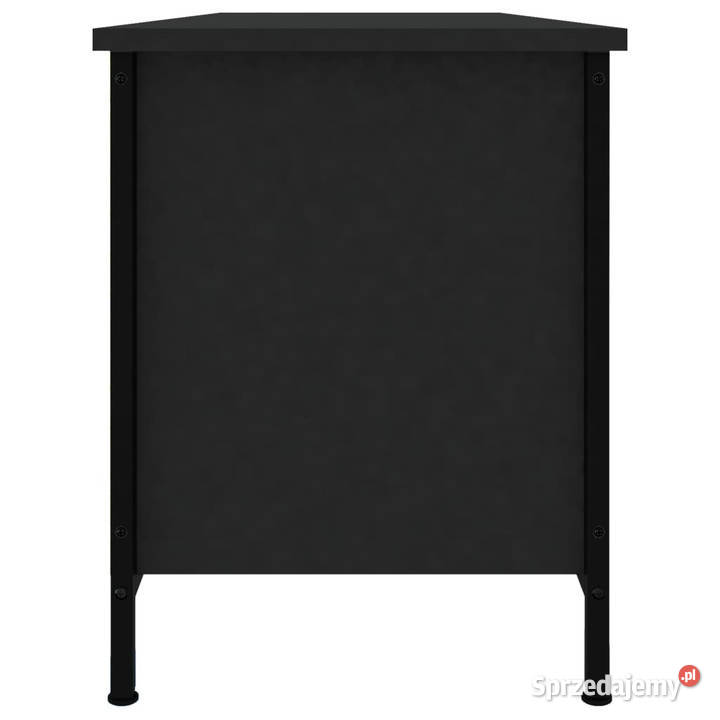 Szafka pod TV czarna 102x35x45 materiał Warszawa