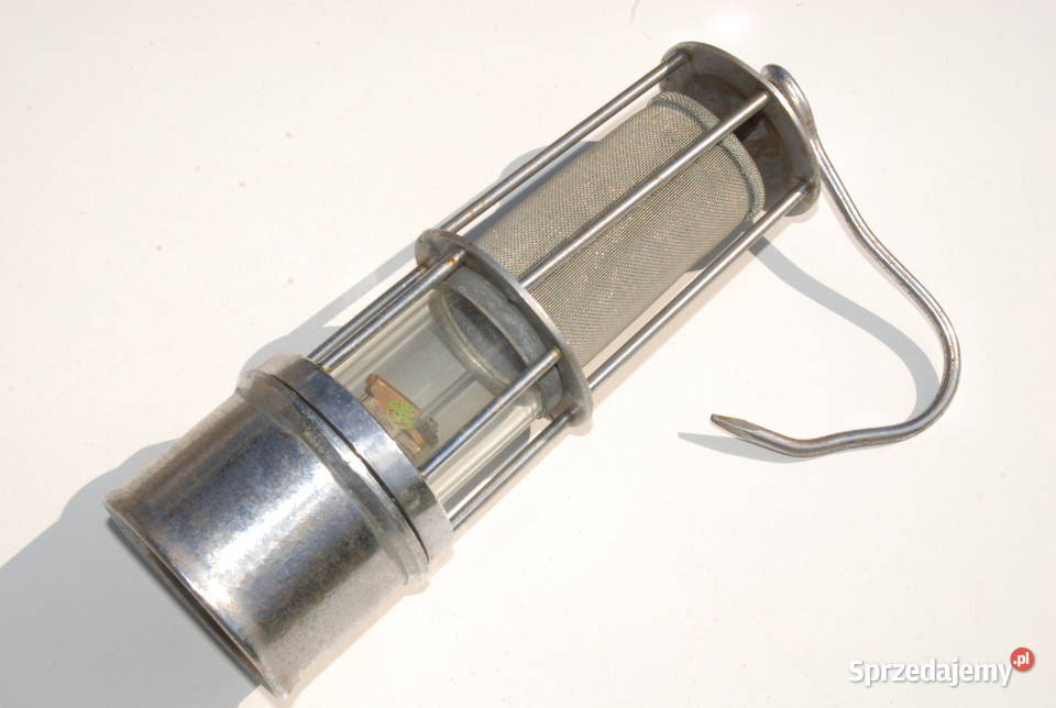 Stara lampa górnicza Simax Czechosłowacja antyk Cieszyn