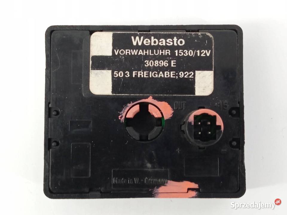 OGRZEWANIE POSTOJOWE PROGRAMATOR 30896E Volvo