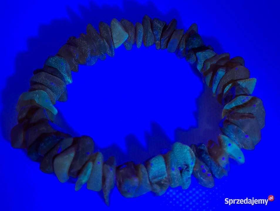 Bransoletka z bursztynu bałtyckiego sieczka Bransoletki Warszawa