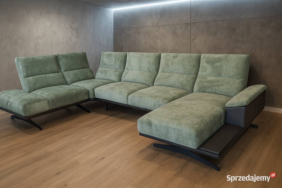 Nowość Regulowane oparcia narożnik ARMANI U Piasek