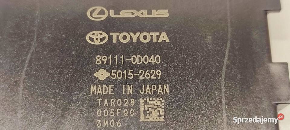 MAZDA 2 TOYOTA YARIS IV MODUŁ GATEWAY 891110D040