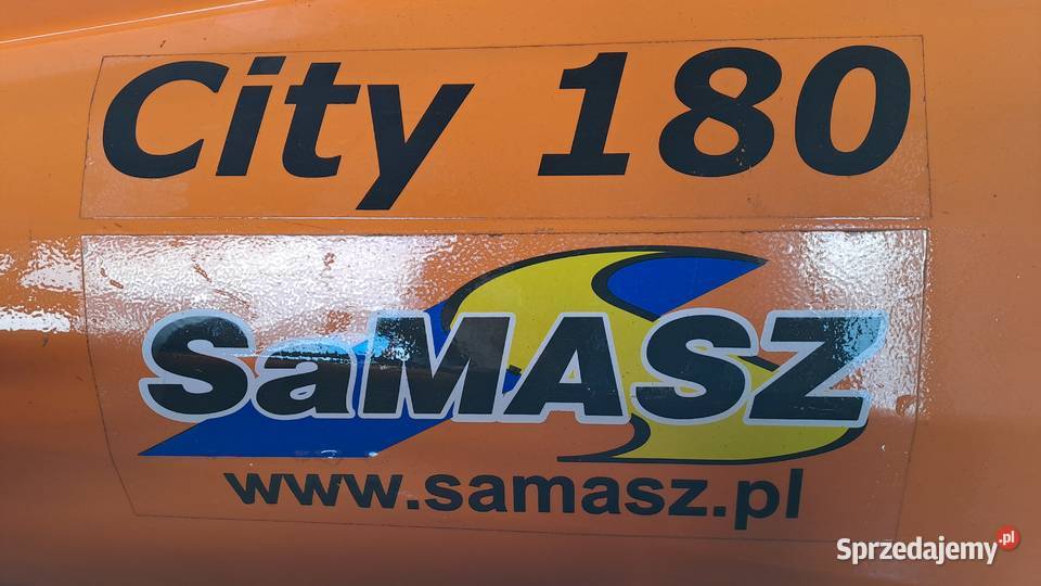 Pług do odśnieżania SaMASZ City 180 nieuszkodzony Łańcut