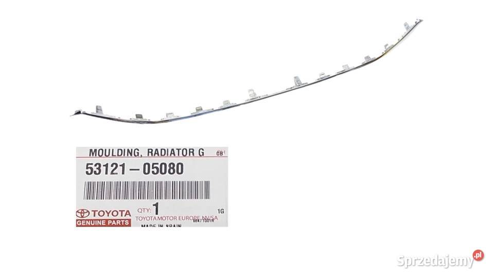 TOYOTA Avensis Listwa chromowa zderzaka przod osobowe Kąty Wrocławskie