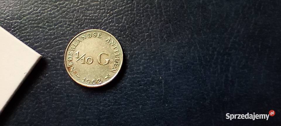 Stare monety 110 gulden 1962 Antyle srebro