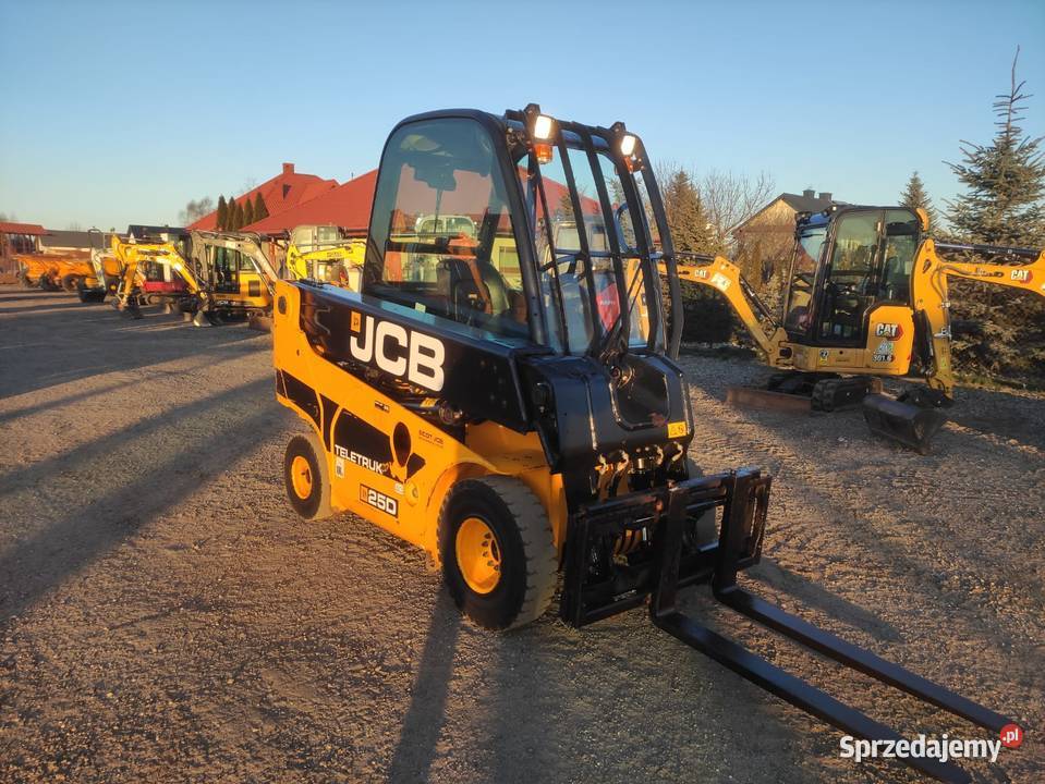 Wózek widłowy teleskopowy JCB TLT 25D 2017r Ryżki
