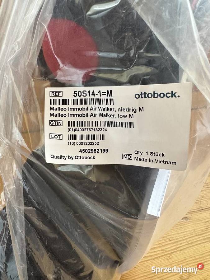 Orteza Air Walker niska i kule ortopedyczne podkarpackie Krosno