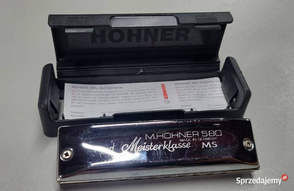 Harmonijka ustna HOHNER Meisterklasse 58020 kujawsko-pomorskie Choceń