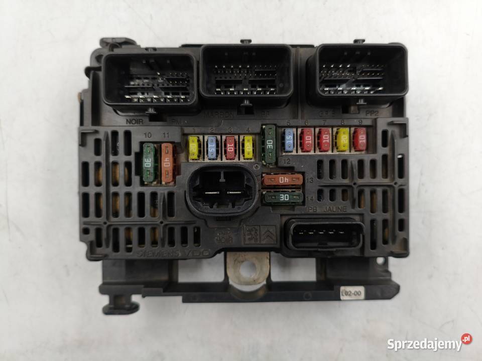 Moduł BSM L02 Skrzynka Bezpieczników Peugeot 407 osobowe