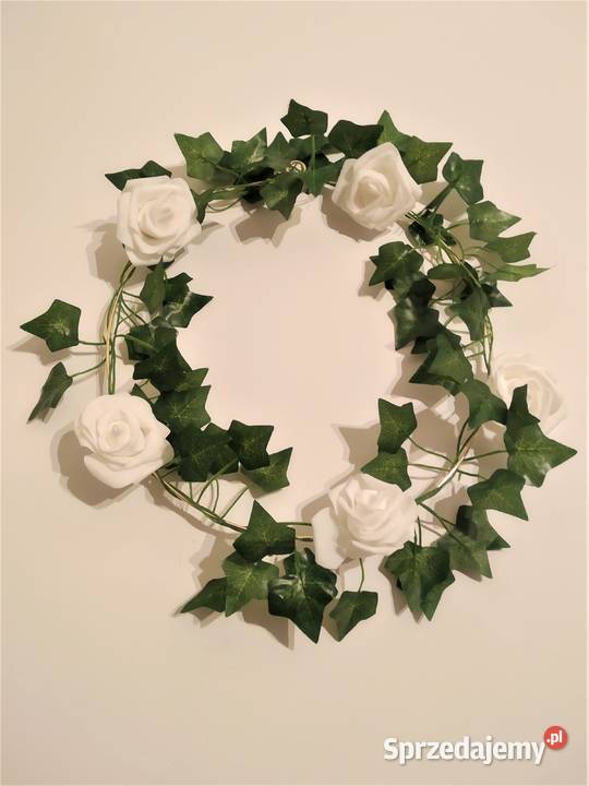 Girlandy kwiatowe metalowy wieniec zestaw 4 mazowieckie Warszawa