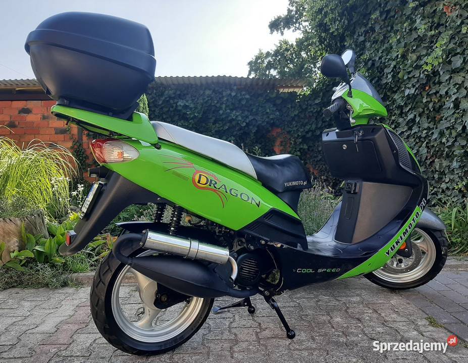 Mega zadbany skuter Jonway Dragon 50 2t 2008r nieuszkodzony Tuczno