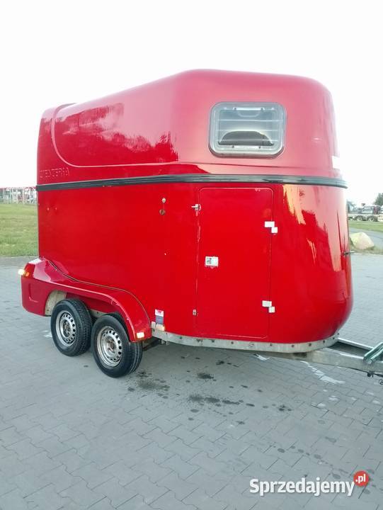 Do sprzedania przyczepa do przewozu dwóch koni Żerdzina sprzedam