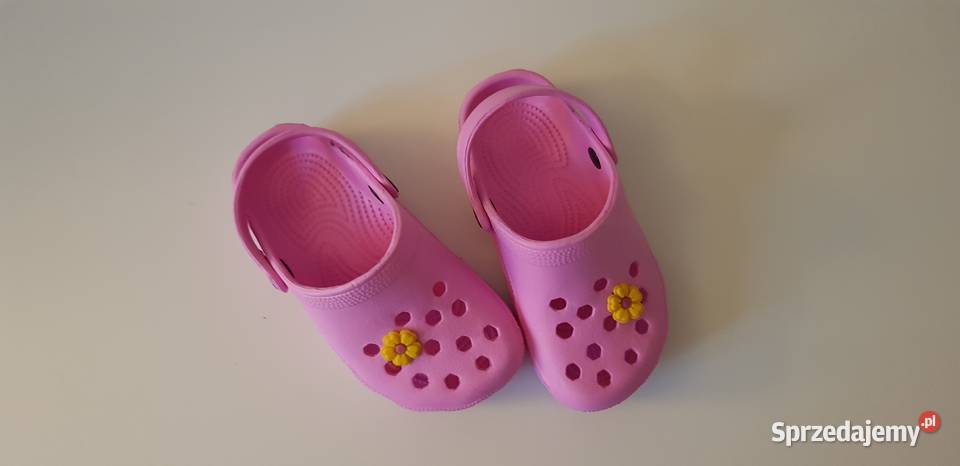 Różowe plastikowe klapki 31 Warszawa sprzedam
