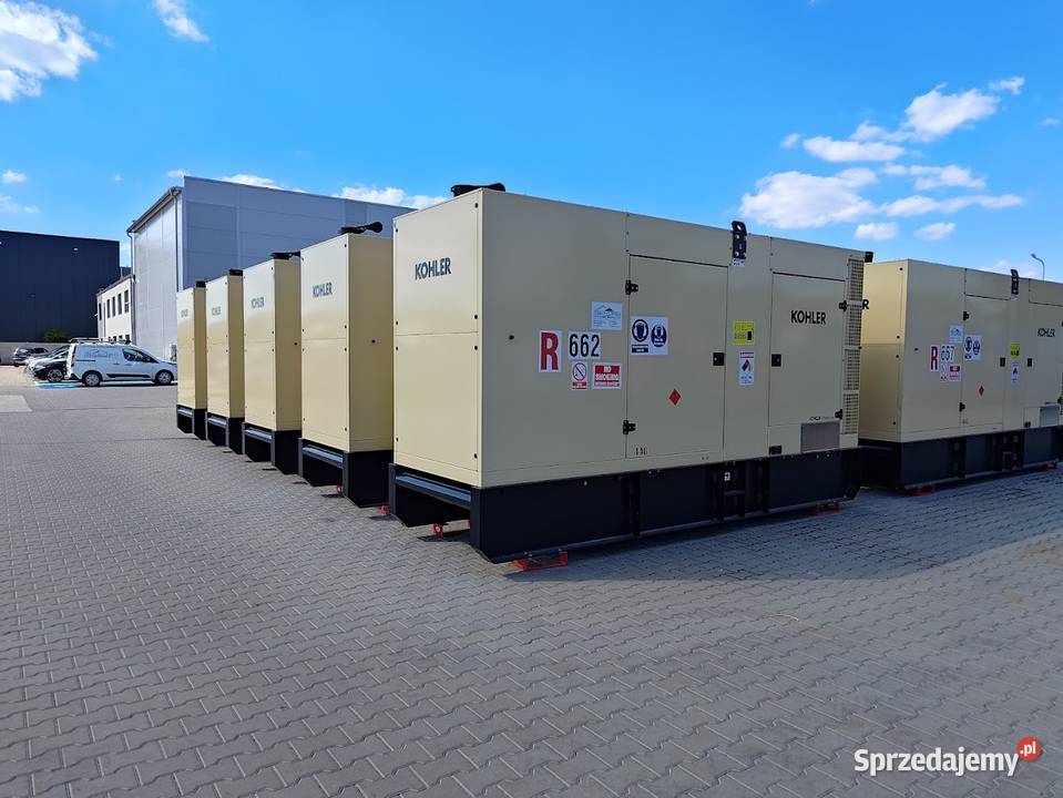 WYNAJEM Agregat Prądotwórczy 500 kVA ZIELONA Zielona Góra