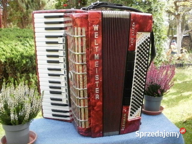 Akordeon weltmaister 120bas 4ch małopolskie Wolbrom