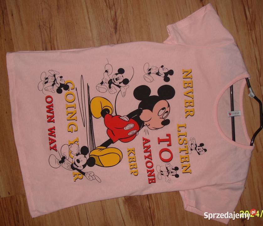 NOWA bawełniana Miki Myszka NAMSO r M L Topy i koszulki Rawicz