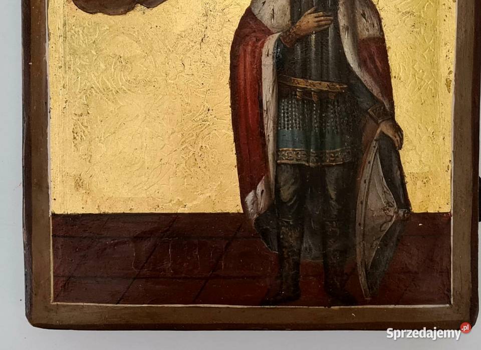 Ikona Święty Aleksander Newski 0283 Warszawa