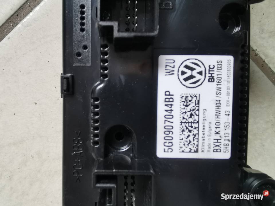 PANEL KLIMATYZACJI VOLKSWAGEN TOURAN 5TA Ogrzewanie, wentylacja i klimatyzacja zachodniopomorskie