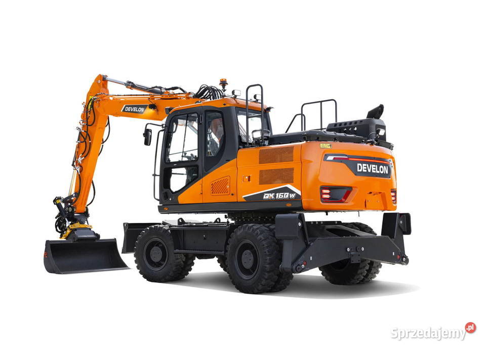 Usługi Koparką Develon DX160W Łódź