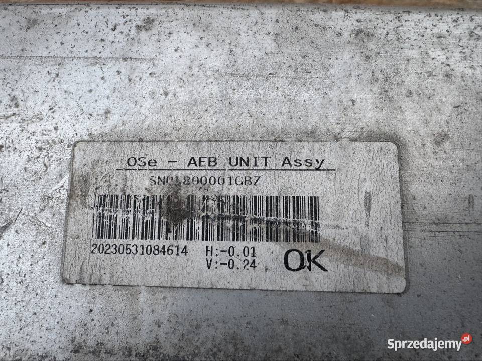 Belka zderzaka przód hyundai kona I 1 ev Międzychód