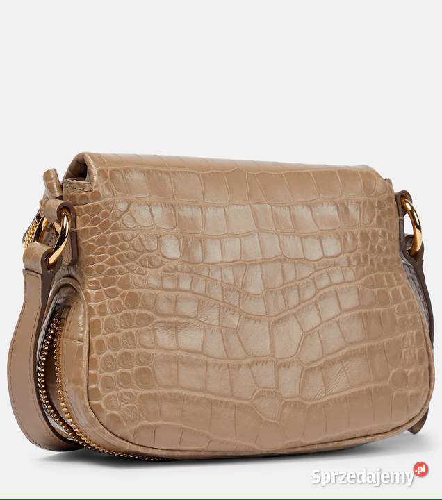 Mini skórzana torba na ramię z efektem Świdnica sprzedam