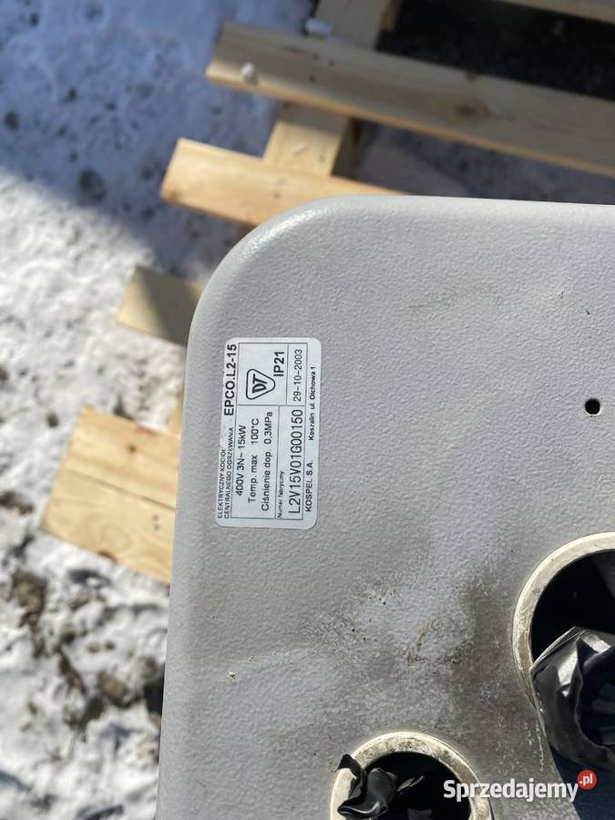 Elektryczny pięć CO 15 KW Mszana Dolna sprzedam