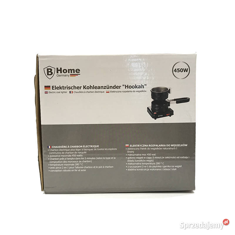 Elektryczna Rozpalarka do Węgielków z Uchwytem Łódź