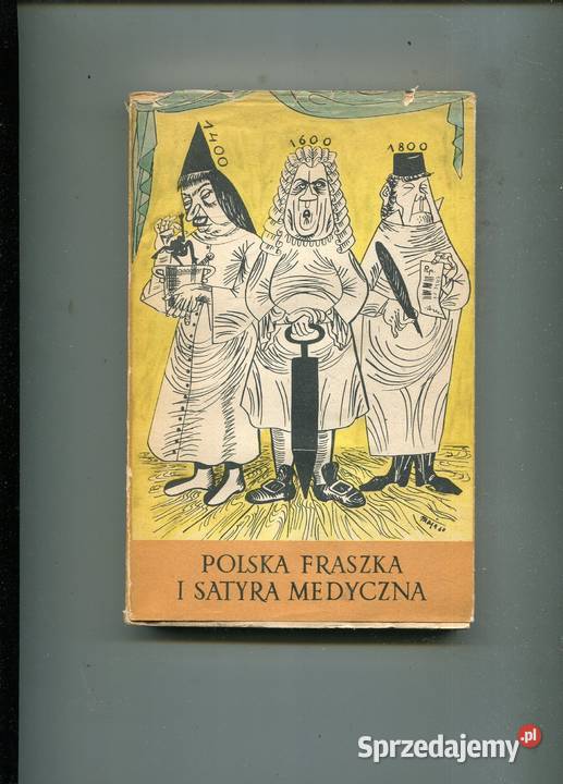 Polska fraszka i satyra medyczna Bobrzęcki miękka z obwolutą Szczecin