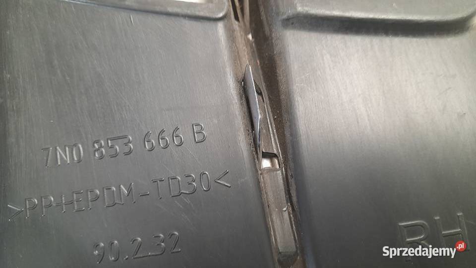 VW SHARAN 2010 ZAŚLEPKA KRATKA HALOGENA PRAWA sprzedam