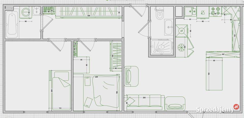 MIESZKANIE Skarżyńskiego 12 60m2 winda Świdnik sprzedam