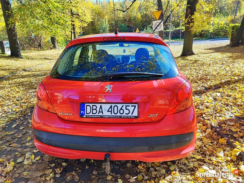 Peugeot 207 14 benzyna ogrzewanie postojowe dolnośląskie Boguszów-Gorce