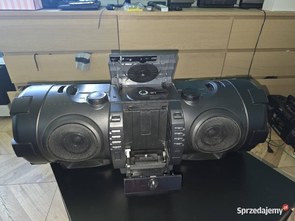 Mocny boombox radio JVC RV NB75B Z bluetooth Radioodtwarzacze mazowieckie Pruszków