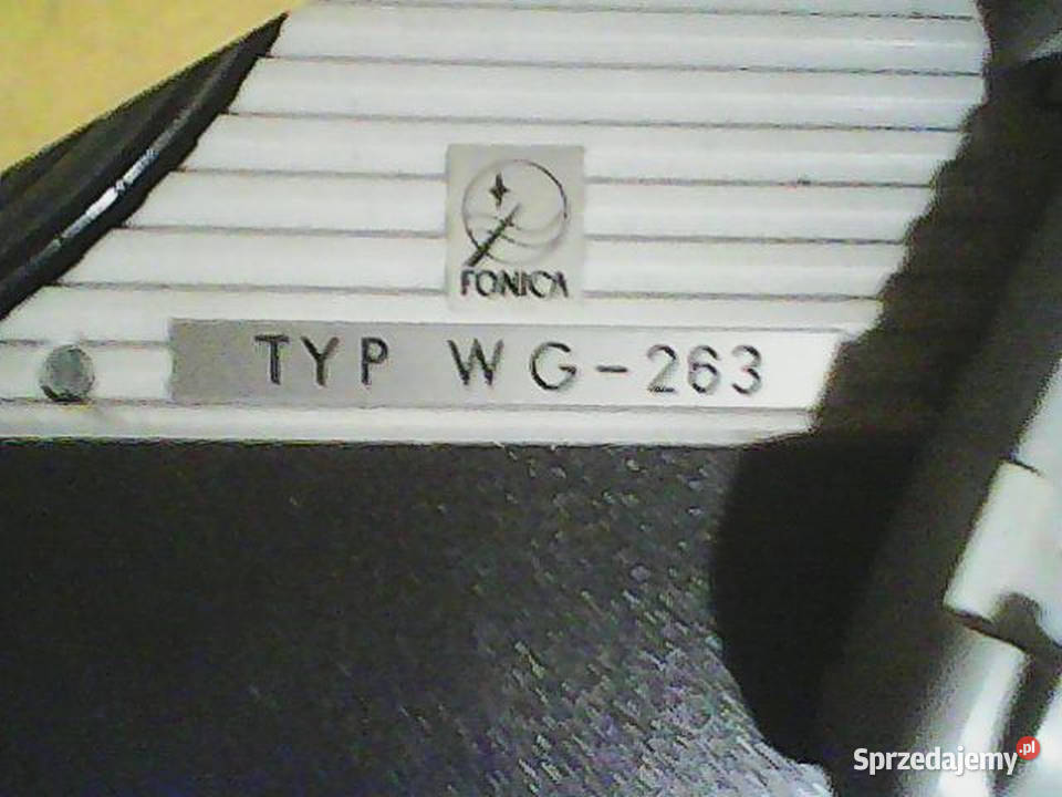 Gramofon WG263 Bambino 3 z 1970r NIE WYSYŁAM Piotrków Trybunalski sprzedam