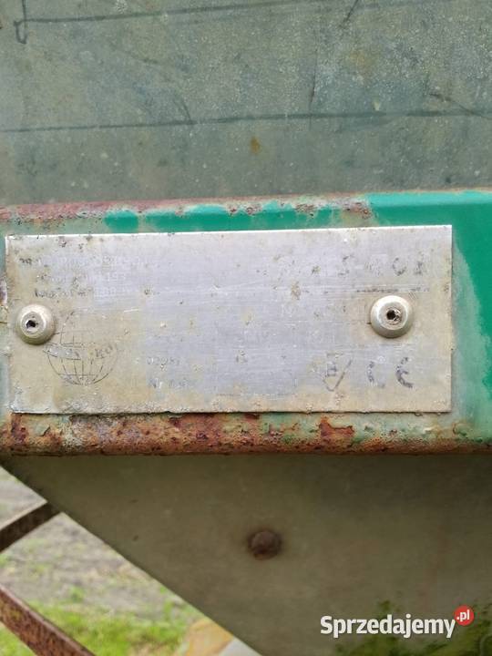 Rozsiewacz nawozu grassrol nieuszkodzony