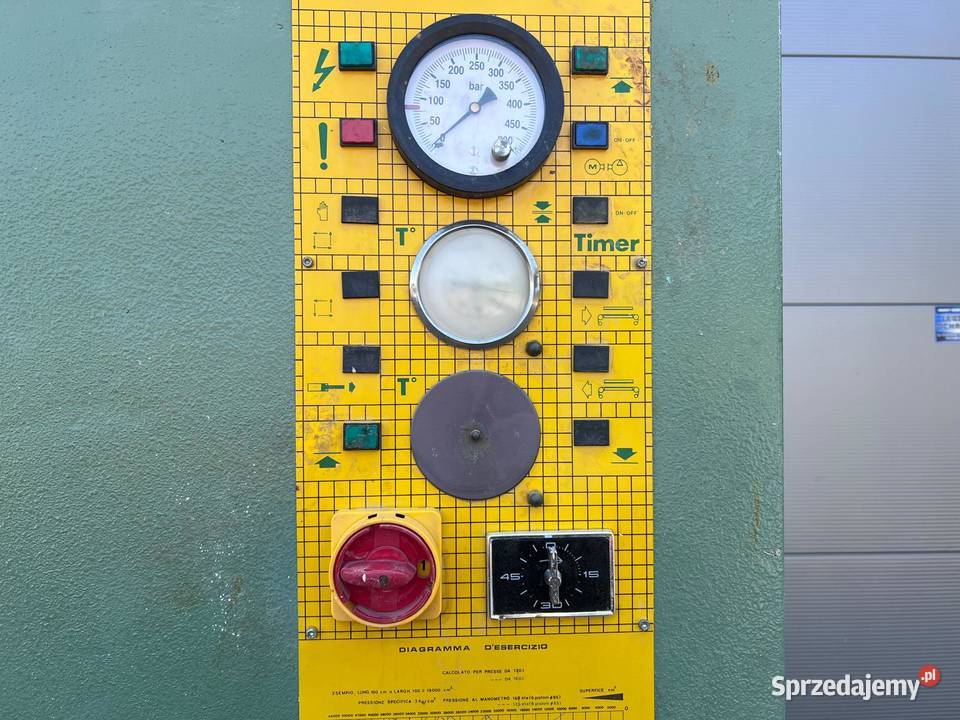 Prasa półkowa Orma 2500x1300mm sprzedam