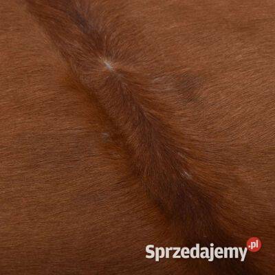 vidaXL Dywan z krowiej skóry brązowobiały Warszawa