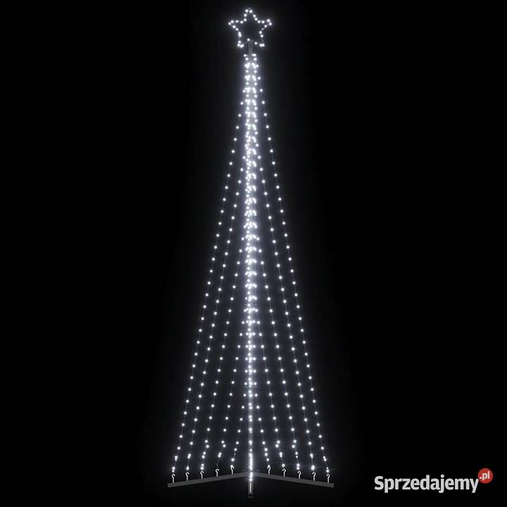 vidaXL Choinka LED 495 LED Zimna biel 3005 Warszawa