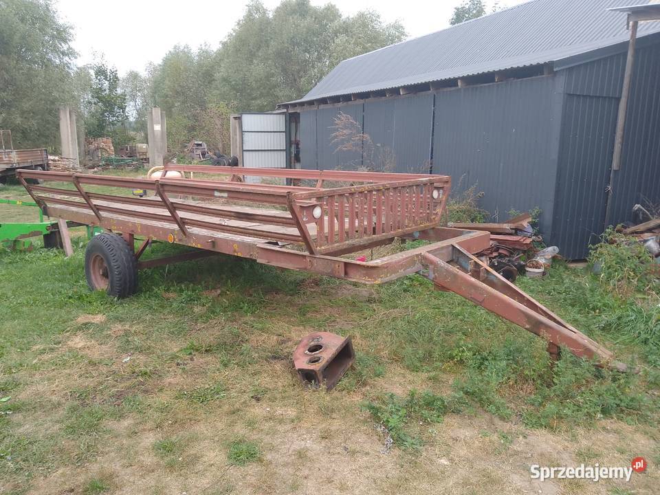Podwozie przyczepy zbierającej podlaskie Wyszki
